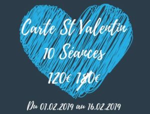 Promo Saint-Valentine : 10 séabces à -60€